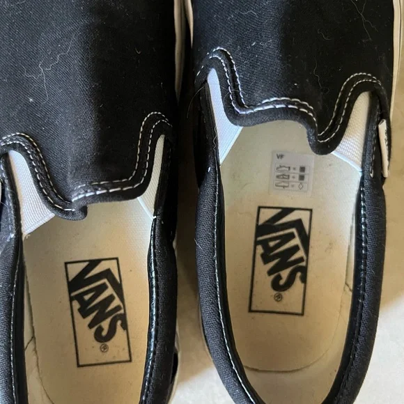 Vans Black Slip-On Shoes - Picture 6 of 7